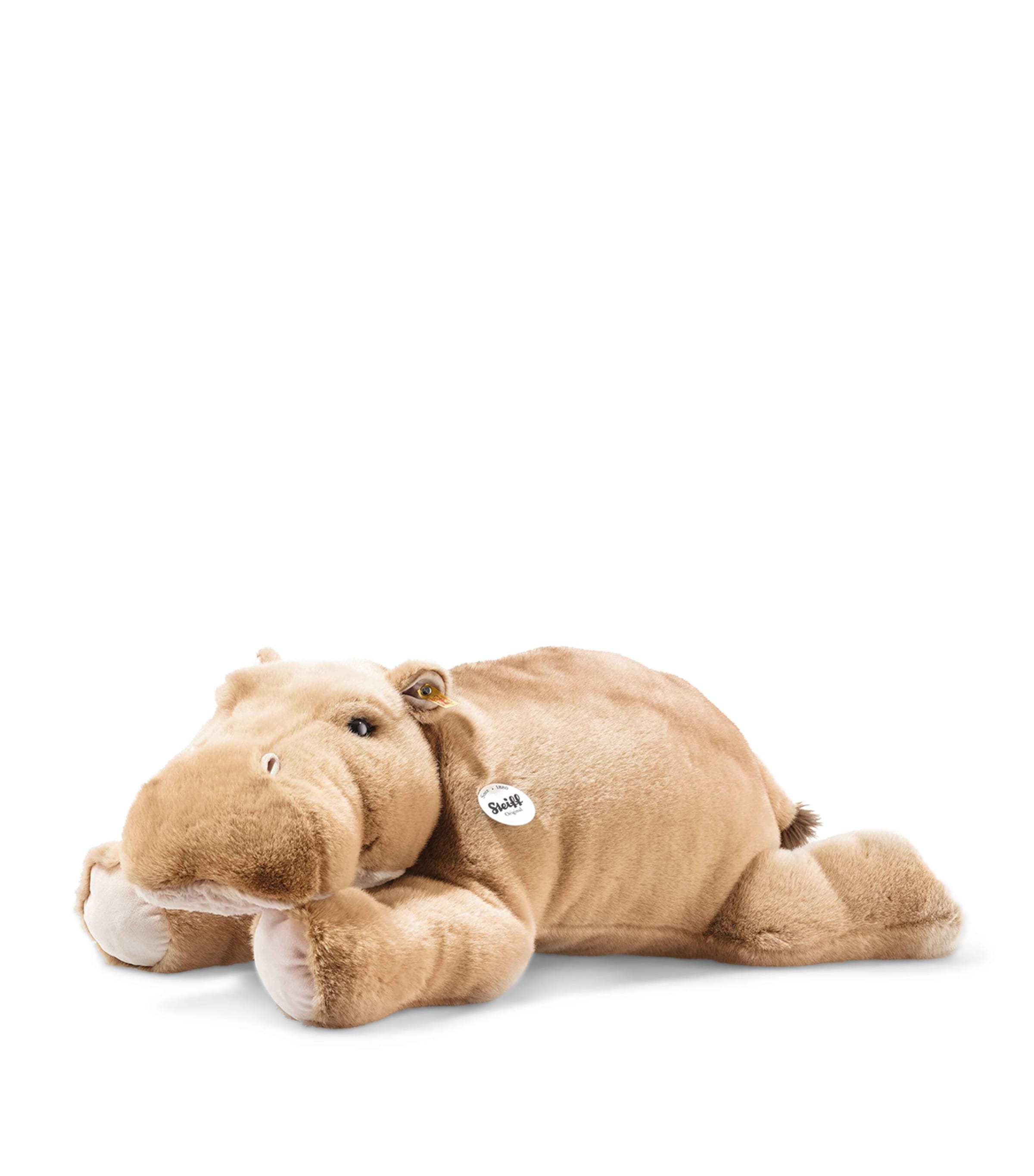 Steiff Mocky Hippopotamus In Brown