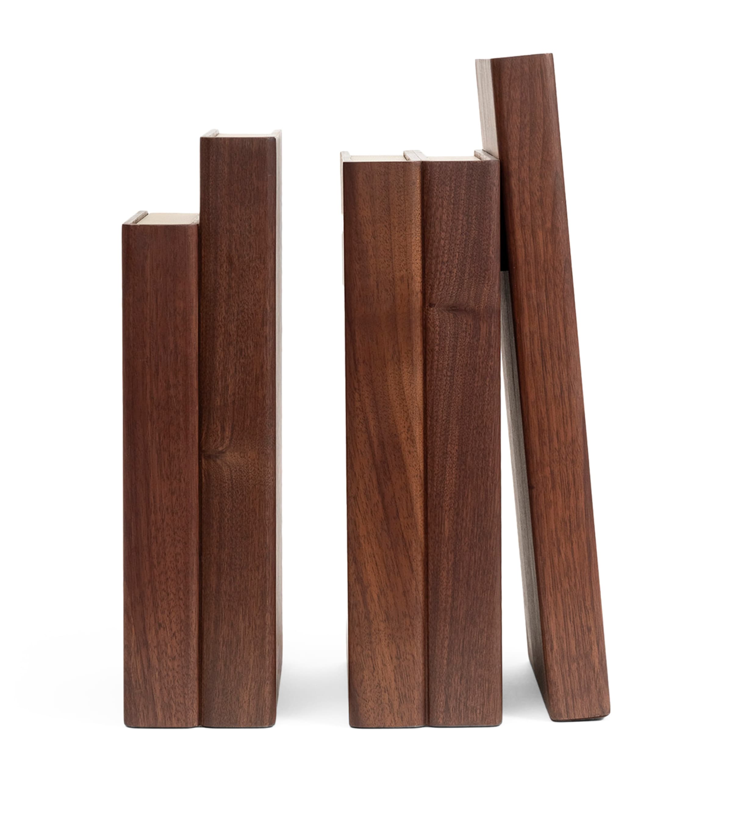 Library Bookends (Set of 2) BROWN Image 2