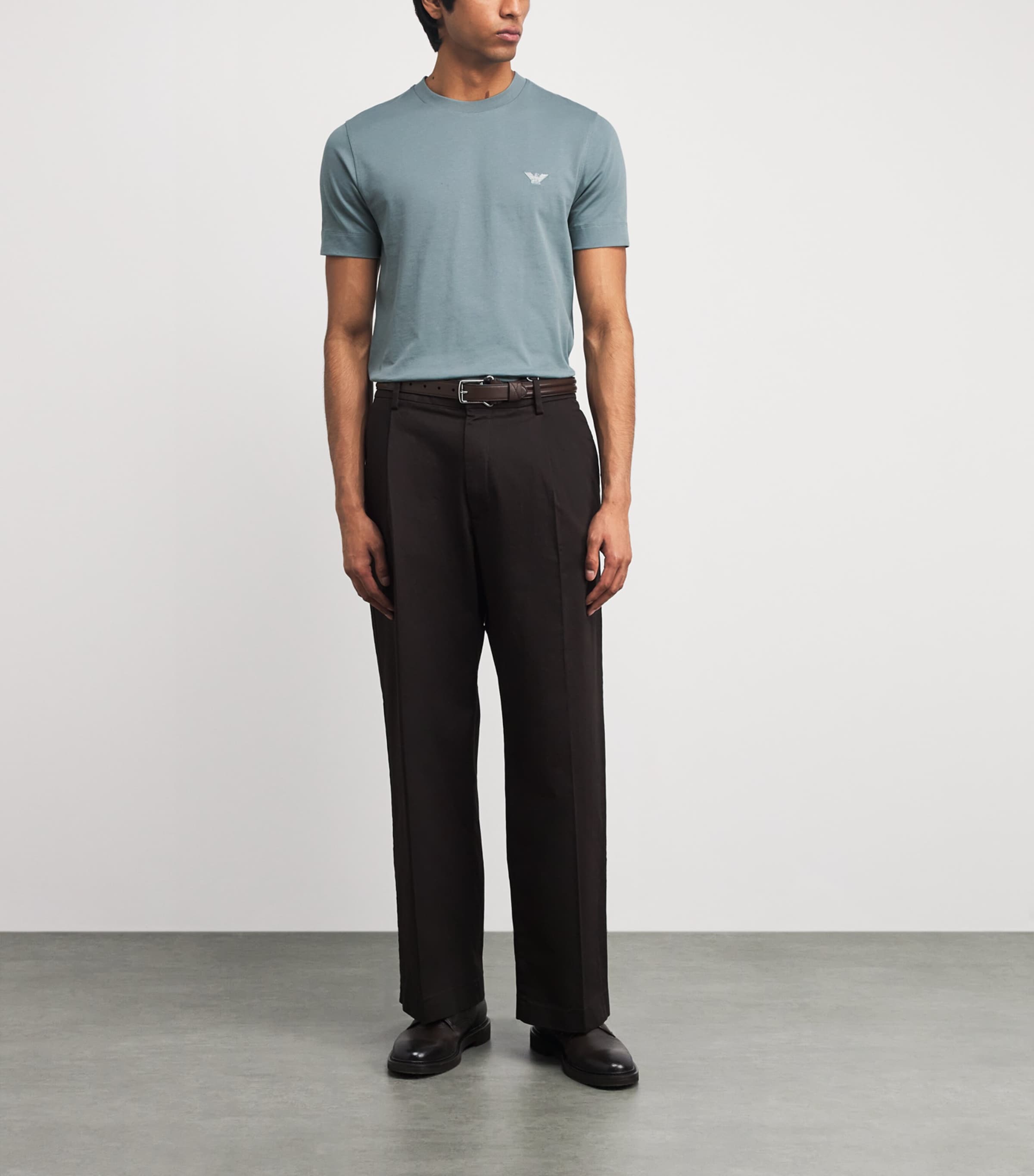 Cotton Eagle Logo T-Shirt U9170 Image 2