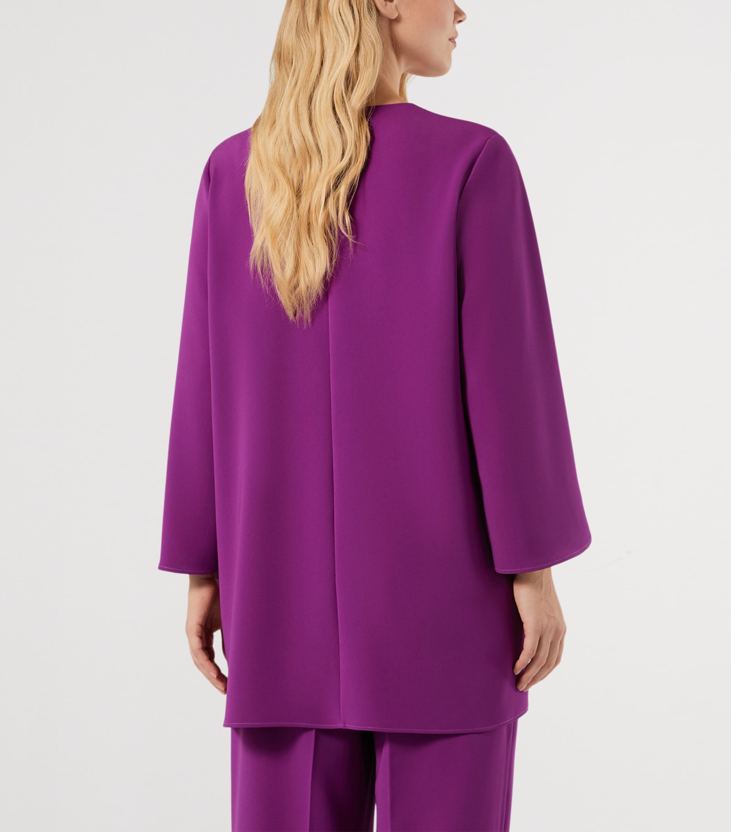Marina Rinaldi Womens Embellished Top Fuxia Viola Image 4