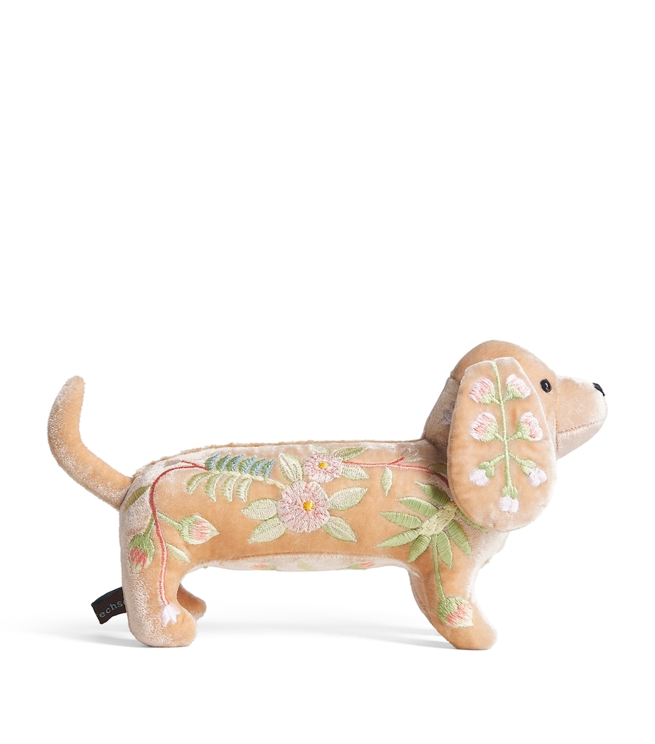 Anke Drechsel Small Madame Bovary Dog Ornament Taupe Image 1
