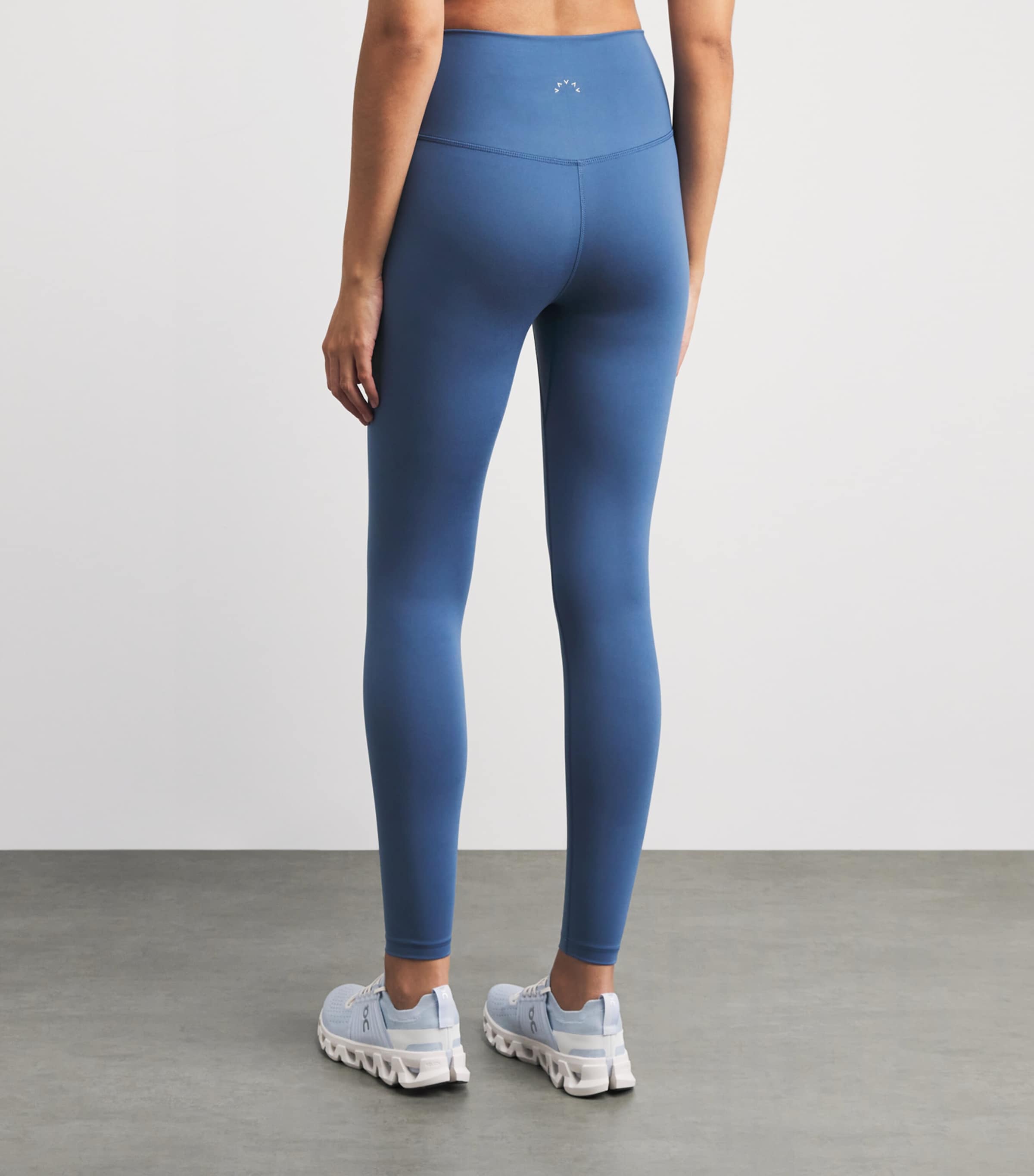 Varley Womens FreeSoft High-Rise Sports Leggings Bijou Blue Image 5