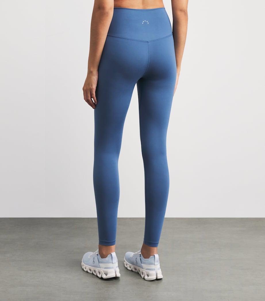 Varley Womens FreeSoft High-Rise Sports Leggings Bijou Blue Image 5