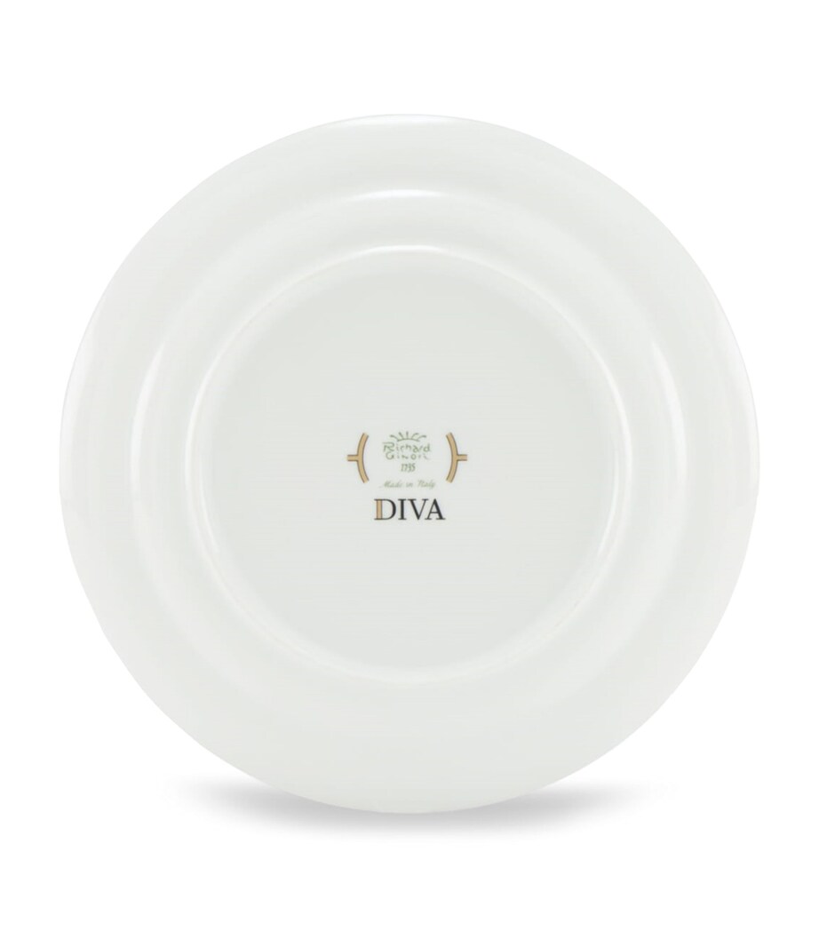 Porcelain Colonna Diva Verde Side Plate (24cm) G00134900 Image 3