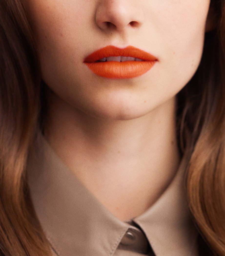 Rouge Hermès Matte Lipstick - 33 Orange Boîte 33 ORANGE BOÎTE Image 10