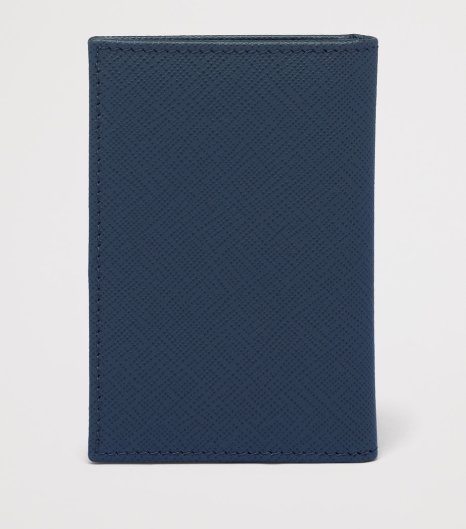 Saffiano Leather Bi-Fold Card Holder F0216 Image 3