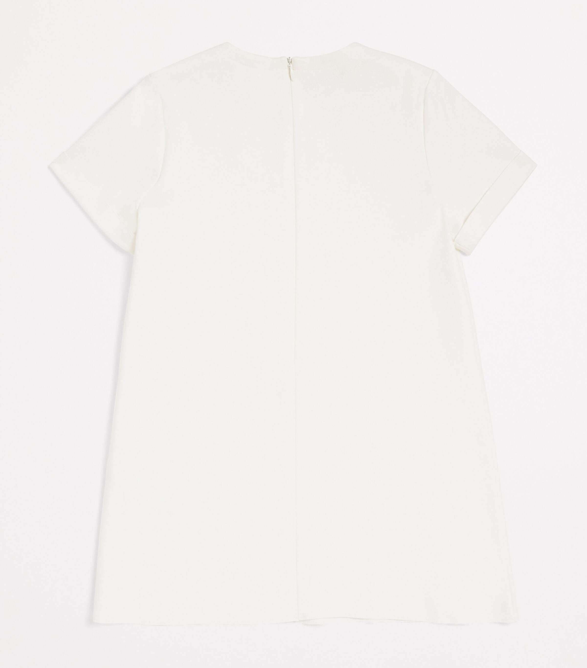 Il Gufo Embroidered Dress (2-12 Years) Milk Image 2