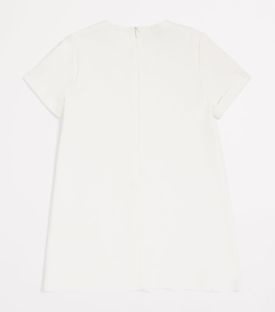 Embroidered Dress (2-12 Years) 100 MILK Image 2