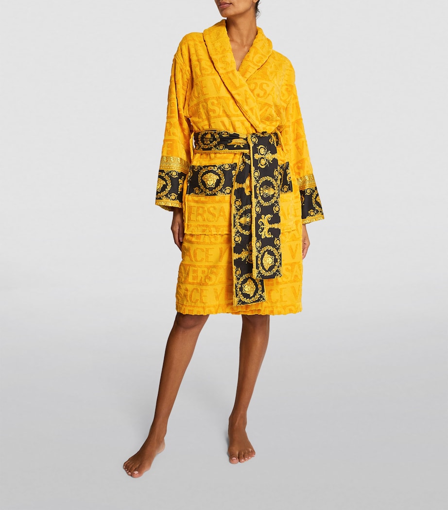 Versace Baroque Robe Gold Image 5