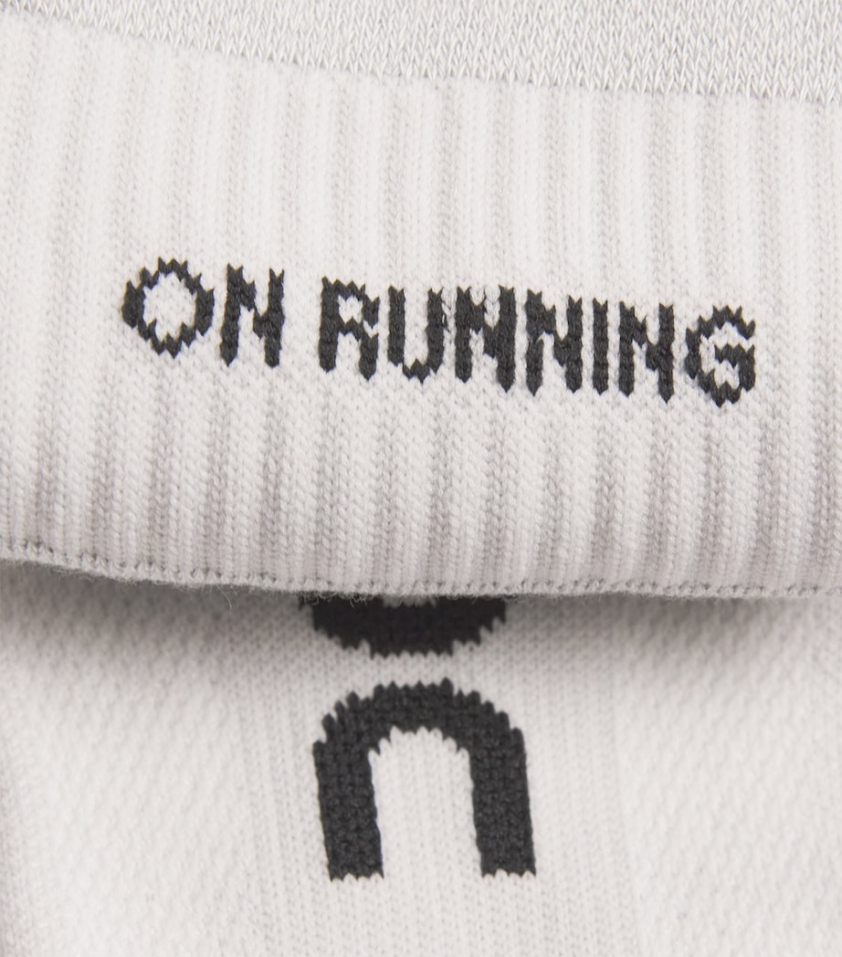 Organic Cotton-Blend Core Run Low Socks (Pack of 2) GLACIER Image 2