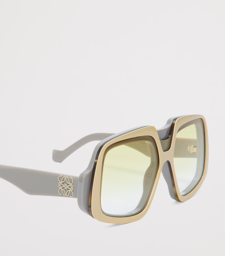 Oversized Collage Sunglasses SHINY CLAY Image 6