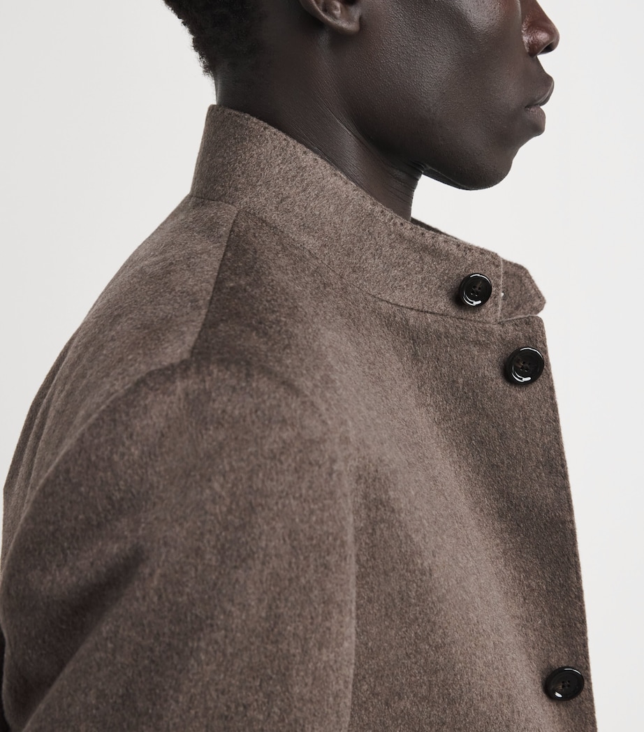 Lardini Mens Cashmere Jacket Taupe Image 3