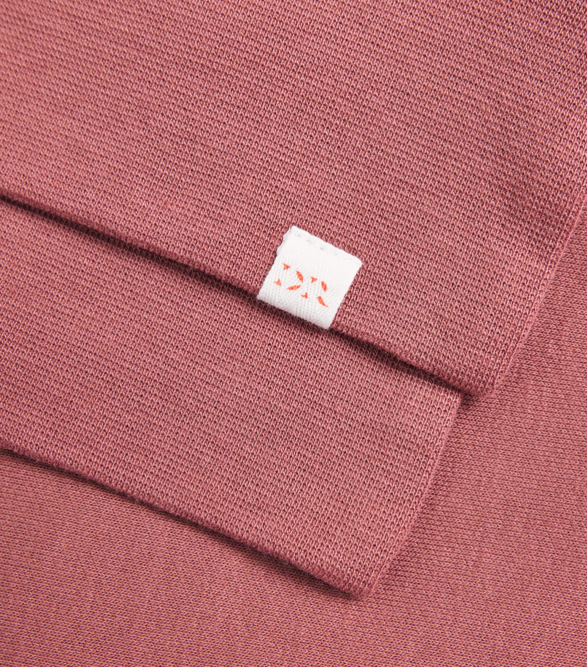 Derek Rose Pink Harley Half-Zip Sweatshirt | Harrods UK