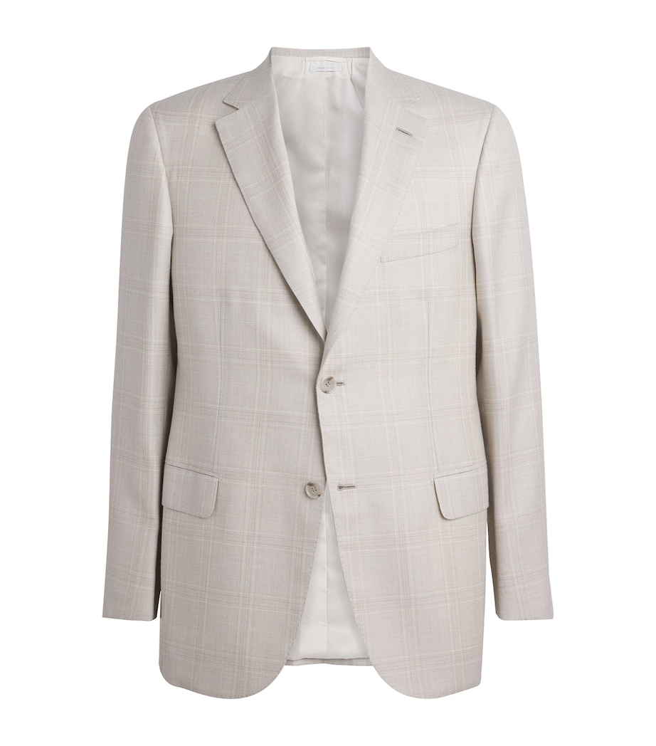 Wool-Silk Check Ravello Blazer 2800 Image 1
