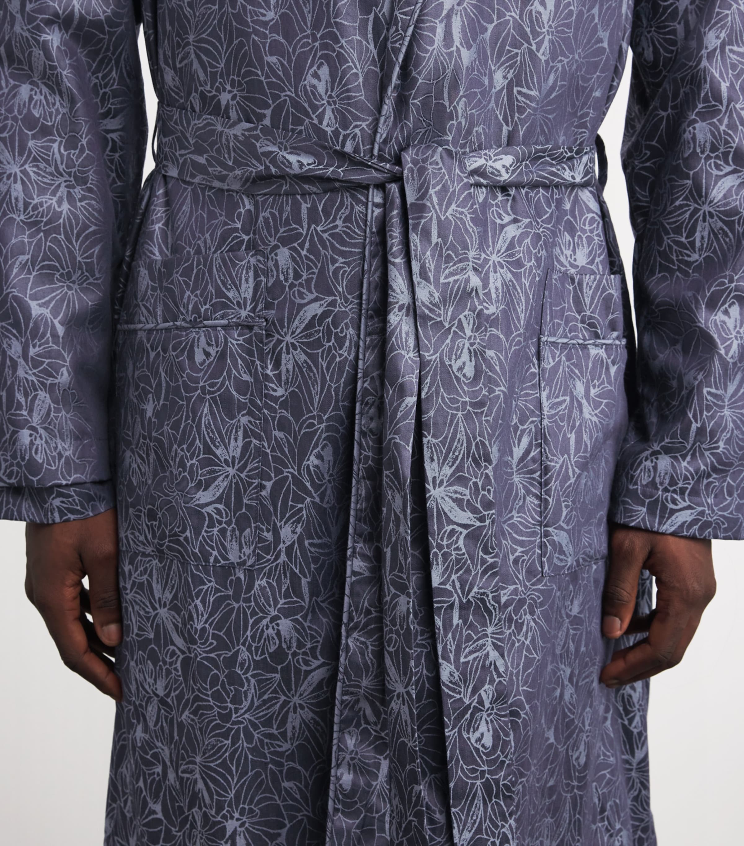 Cotton Floral Selection Robe 3038 NIGTSHAD WOVEN Image 6