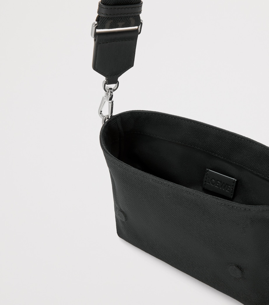 Mini Flex Messenger Bag BLACK/DARK GOLD Image 5