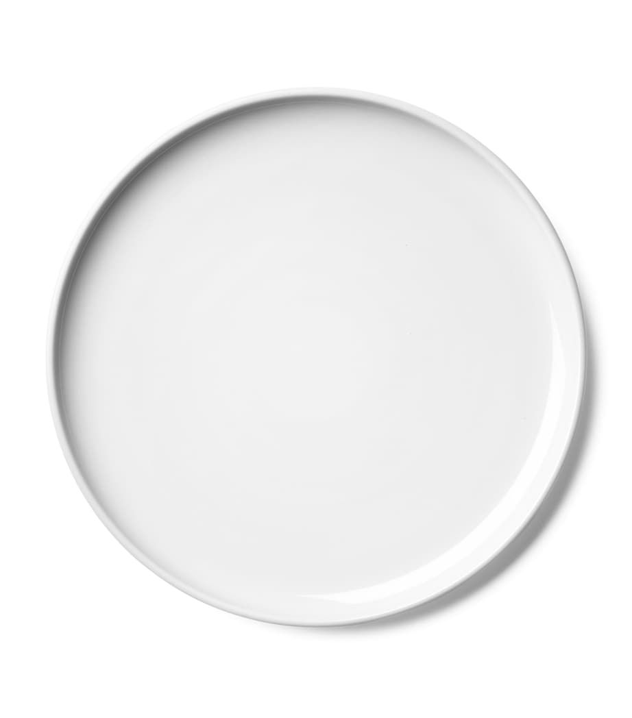 Set of 2 Porcelain Collective Starter Plates (20cm) WHITE Image 2