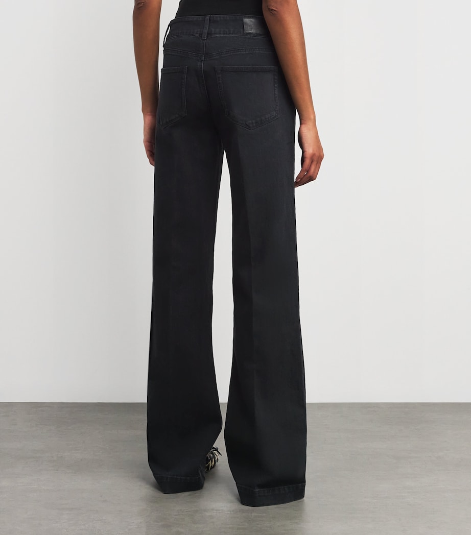 Leenah Wide-Leg Jeans FADED DARKNESS Image 4