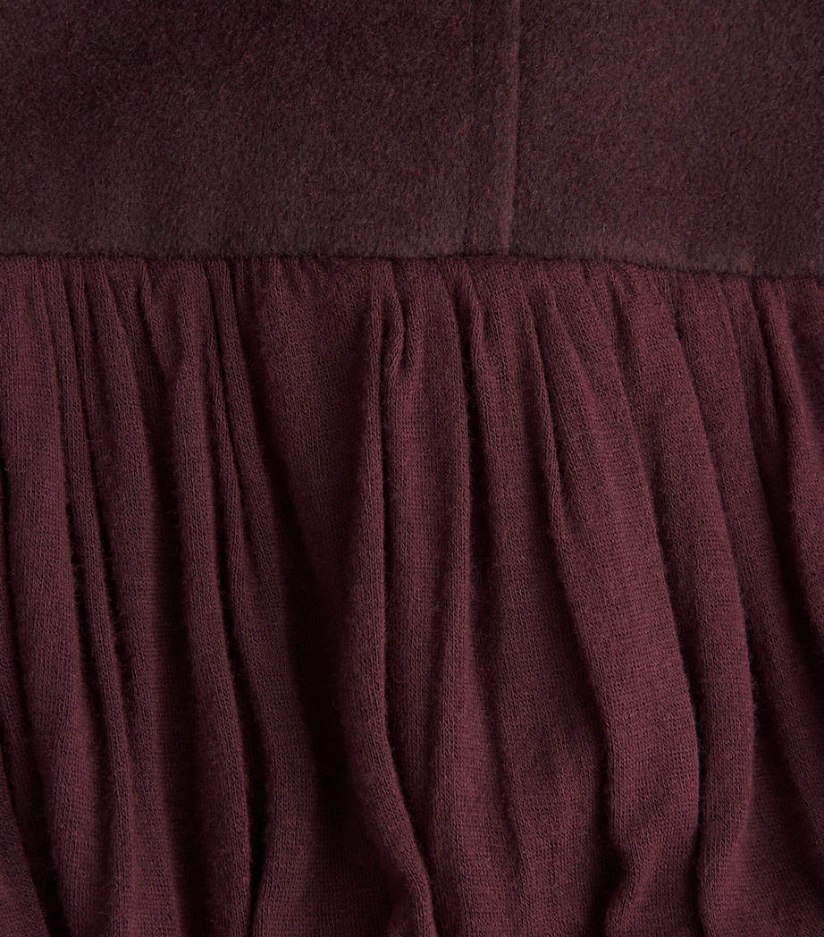 Source Unknown Womens Wool-Blend Dusika Midi Skirt Bg Image 6