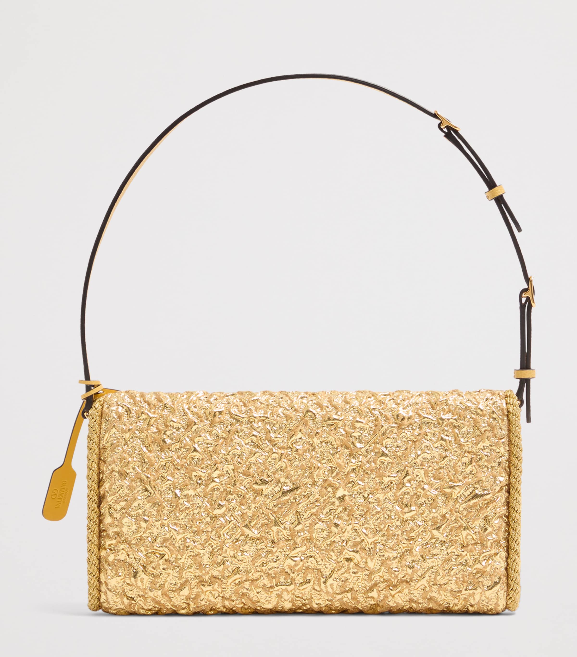 Metallic Vain Soft Shoulder Bag L01 Image 4