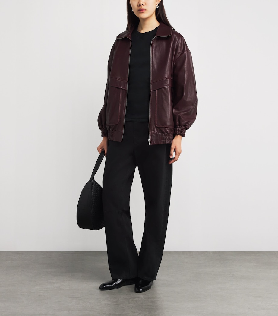 Miro Long Relaxed Jeans SOLID BLACK Image 2