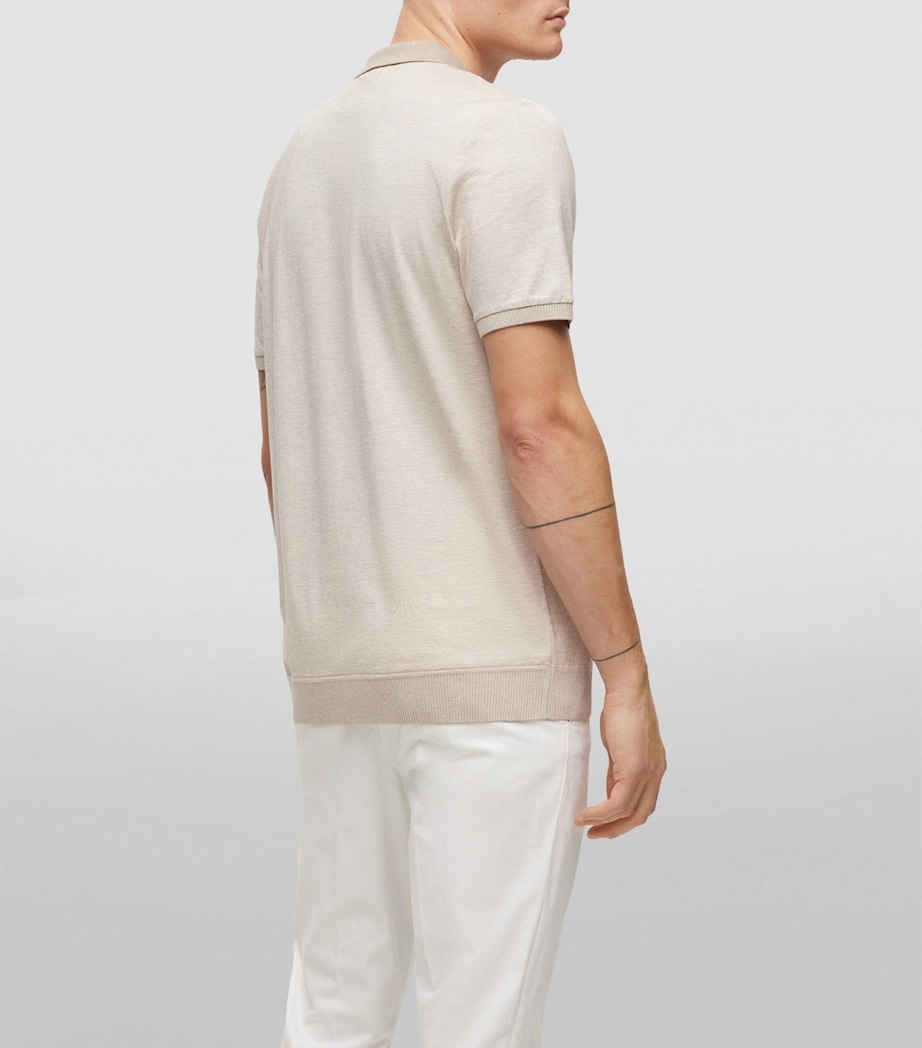 Cotton-Silk Polo Shirt 271 Image 4