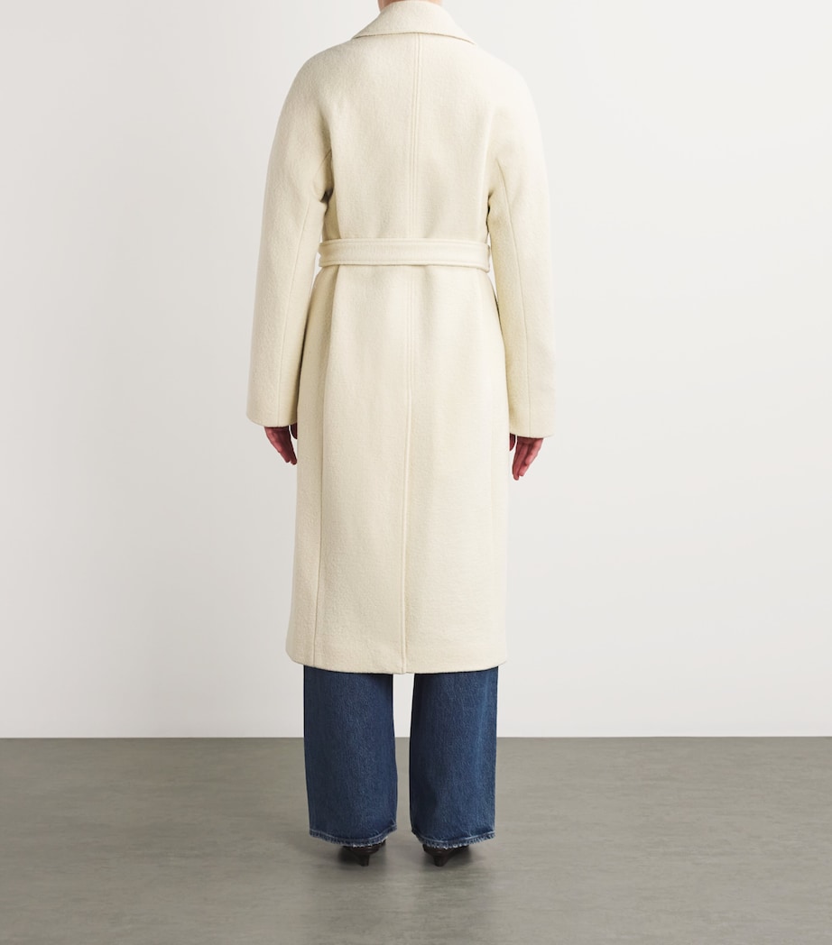 Dickey Wrap Trenchcoat W0007 ECRU Image 4