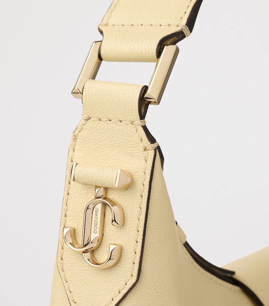 Small Bar Leather Shoulder Bag BUTTERMILK/SHINY GOL Image 5