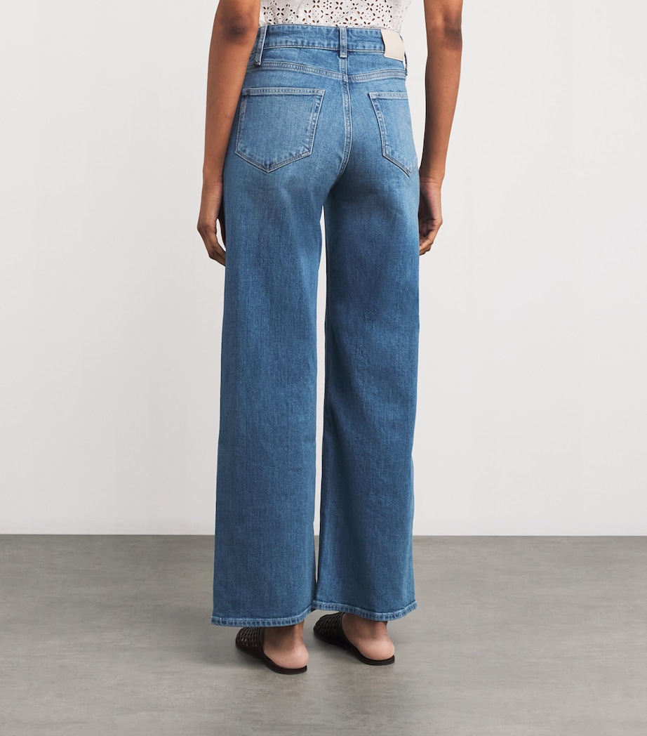 Anessa High-Rise Wide-Leg Jeans PALEY Image 4