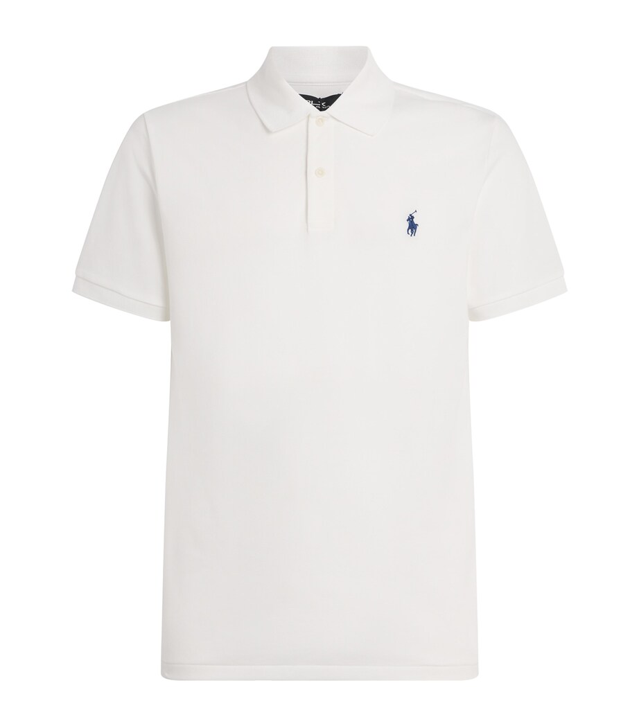 Stretch-Cotton Performance Tailored Polo Shirt CERAMIC WHITE Image 1