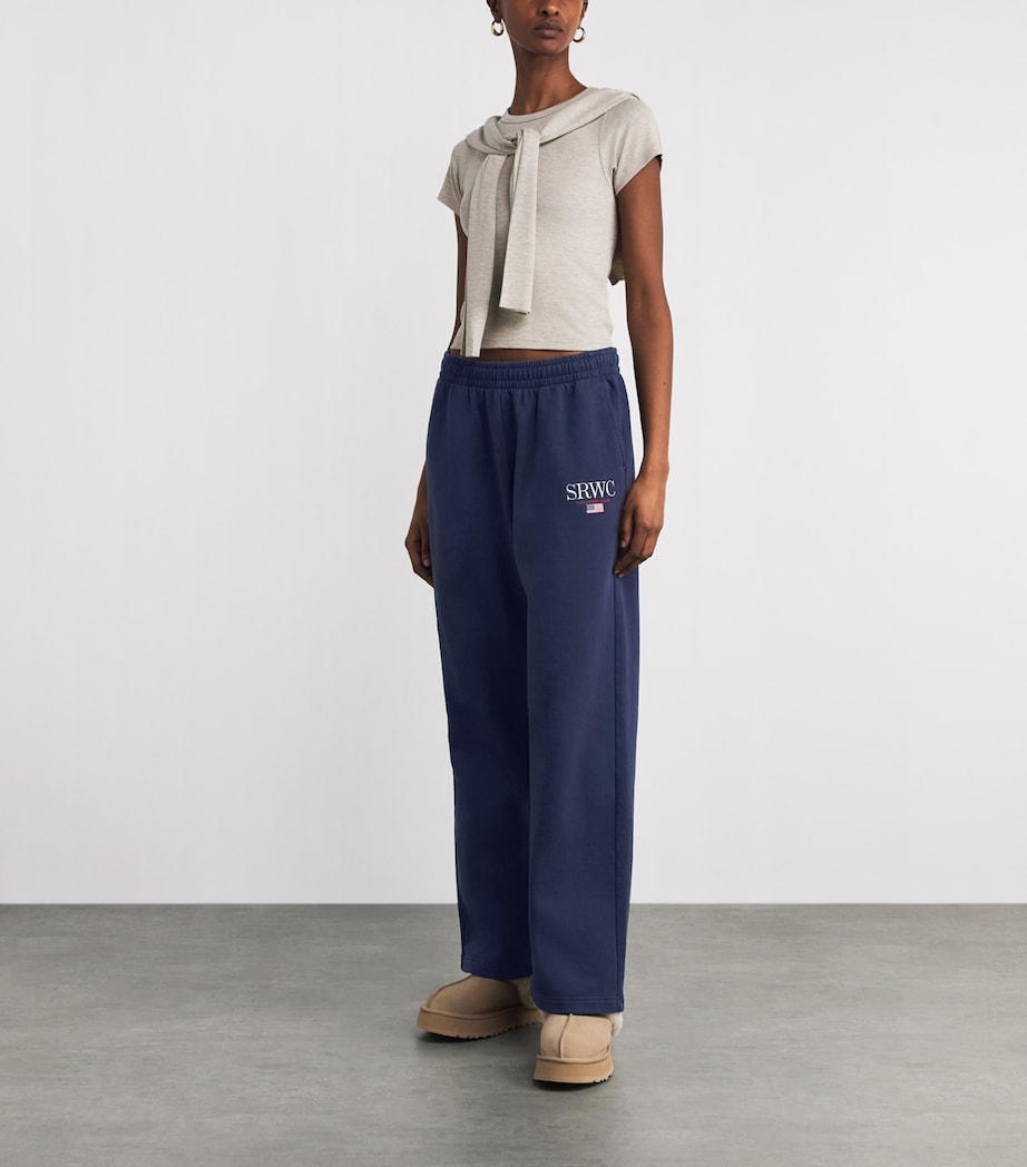 Cotton Nautical Sweatpants 3902 DARK NAVY Image 2