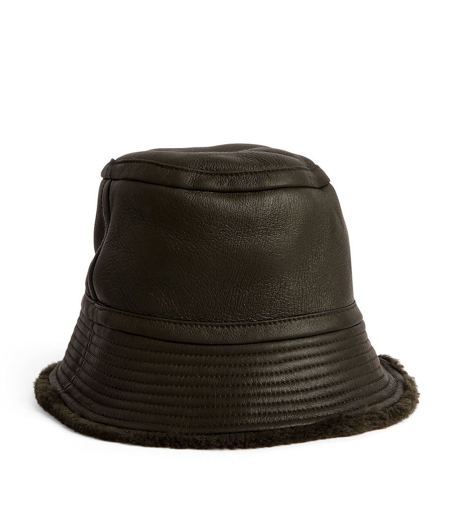 Yves Salomon Merino-Lambskin Bucket Hat Image 2