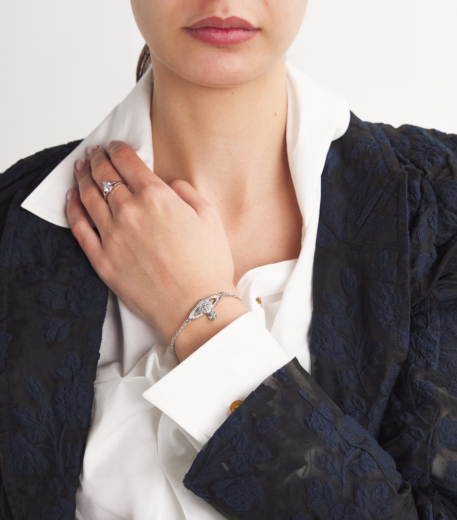 Mini Mayfair Bas Relief Bracelet SS22-PLATINUM Image 5