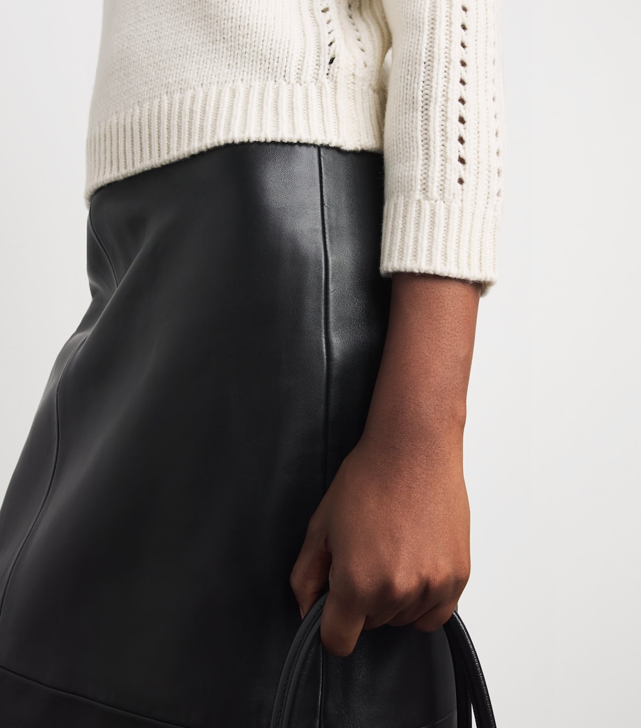 PAIGE Womens Wool-Blend Salvador Sweater Ivory Image 3