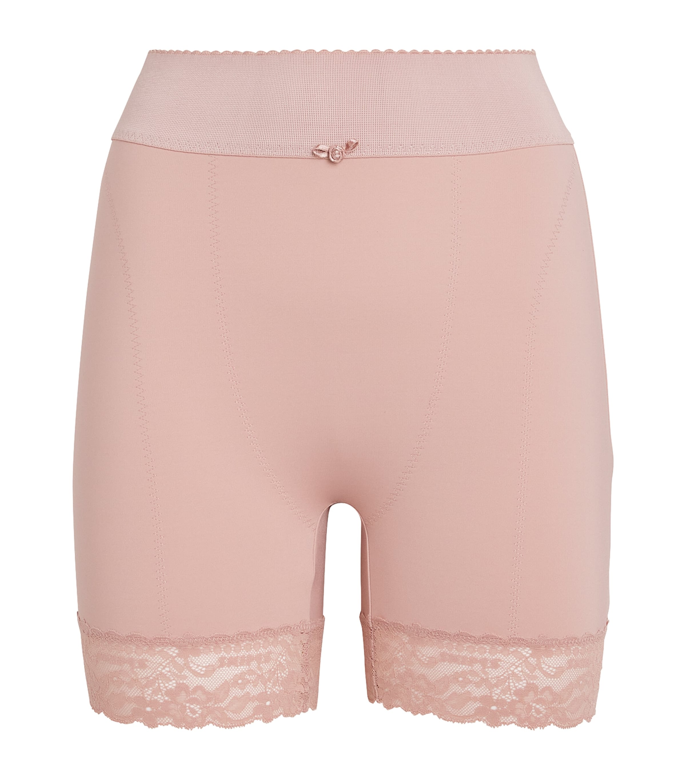 Skims Vintage Shapewear Mid-thigh Shorts In Pink
