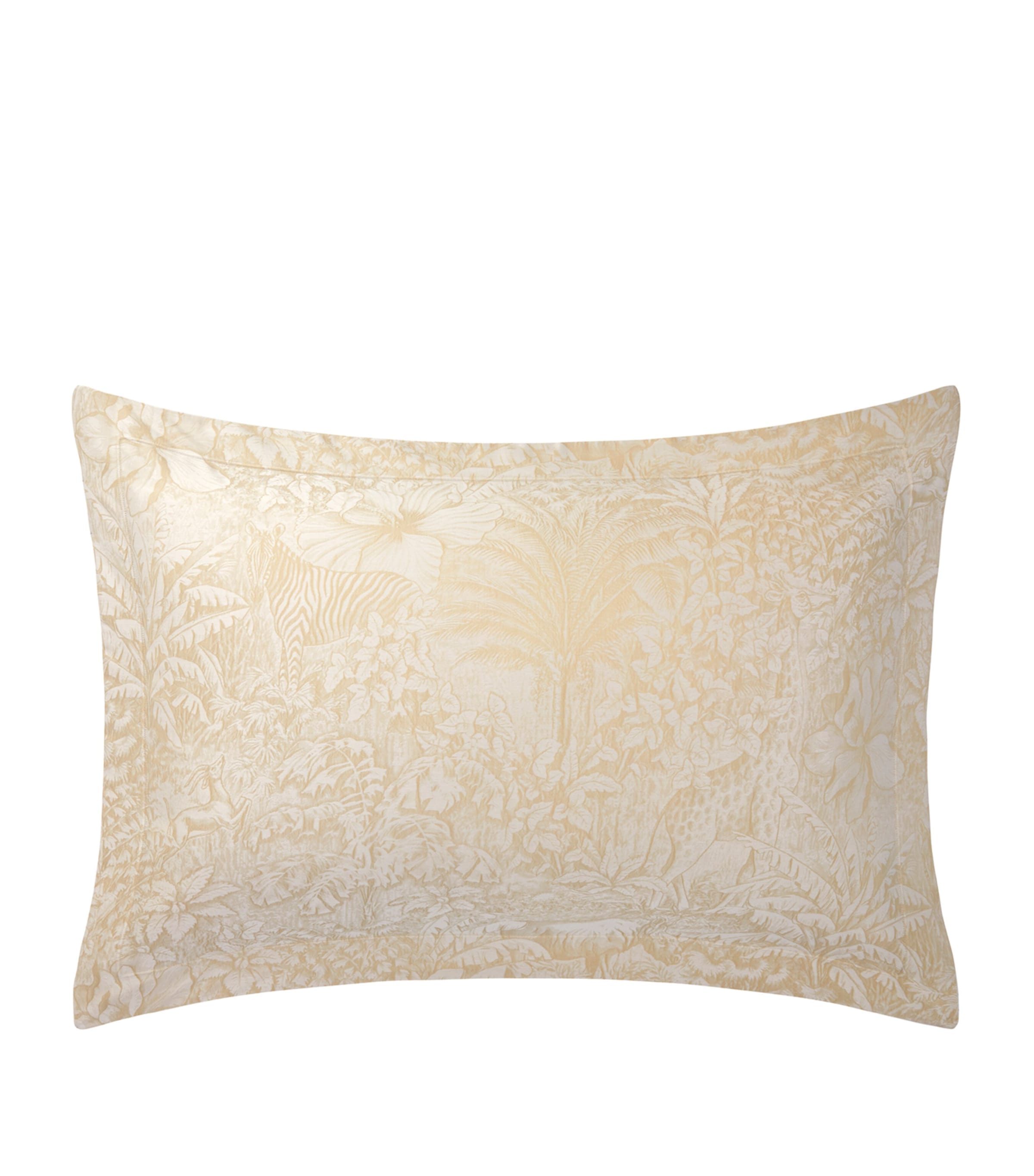 Yves Delorme Faune Oxford Pillowcase (50cm x 75cm) Faun Image 5