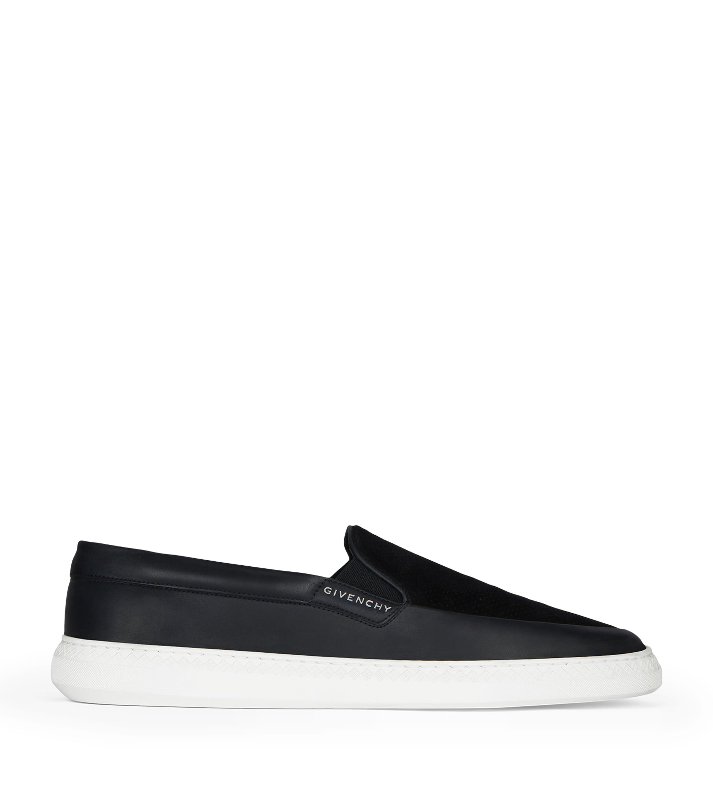 Givenchy Leather-suede G Set Slip-on Shoes