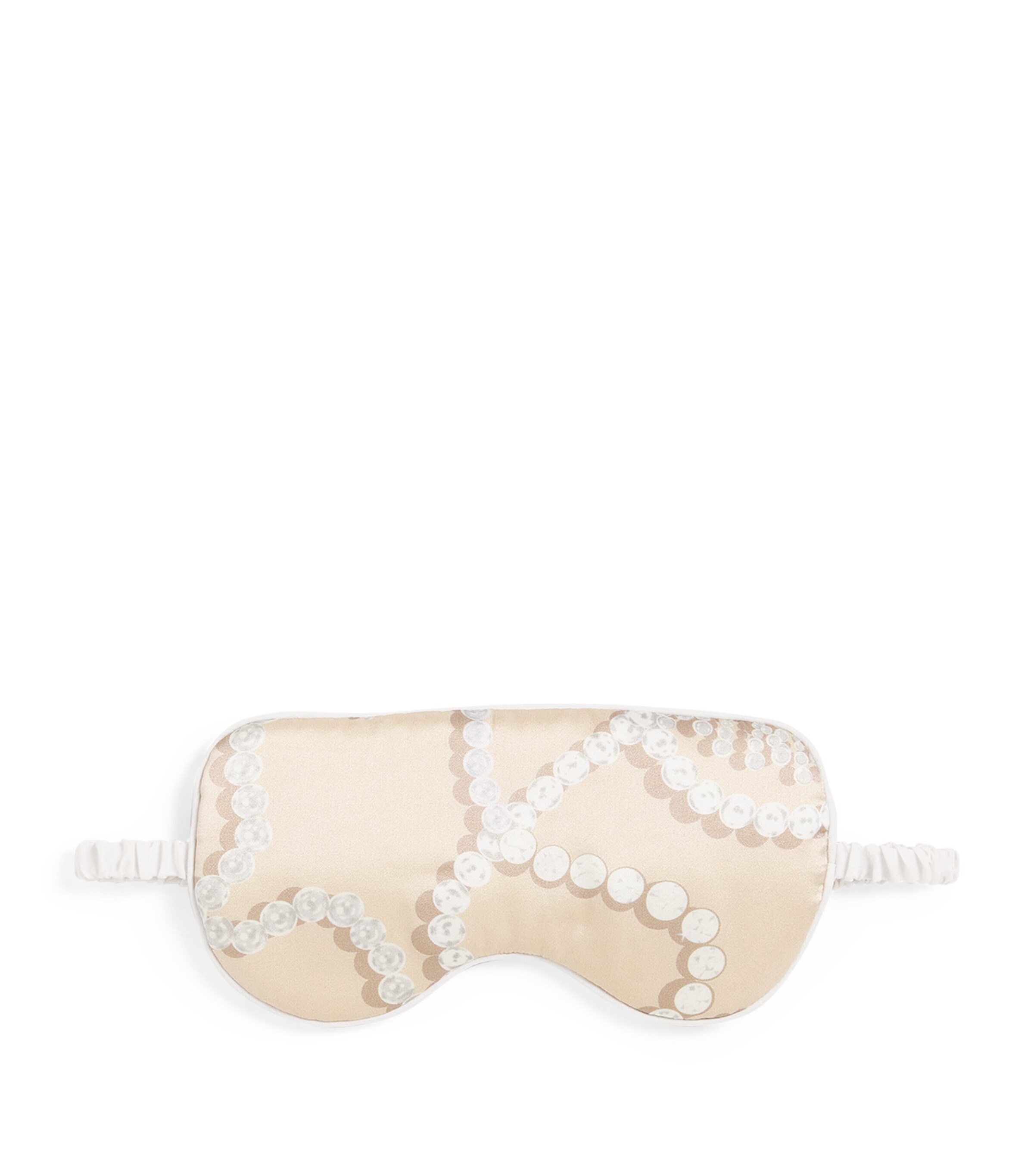 Olivia von Halle Silk Pearls Audrey Eye Mask | Women Clothing | Nightwear | Sleep Masks | Designers | Olivia Von Halle