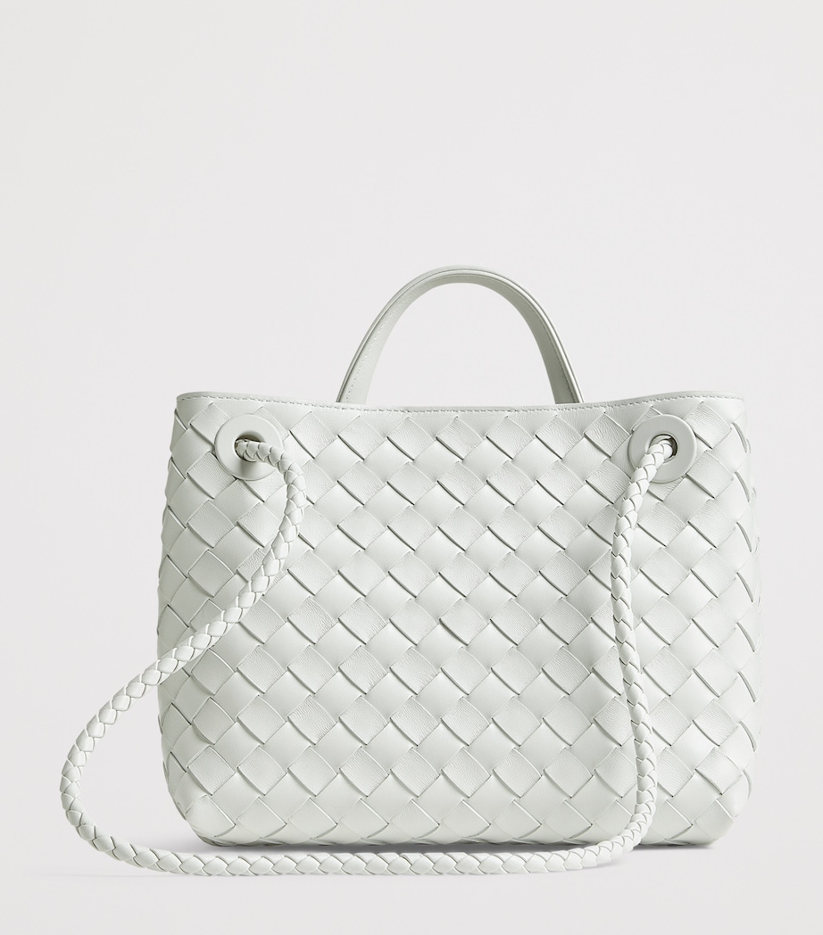 Small Intrecciato Leather Andiamo Top-Handle Bag 1951 Image 4