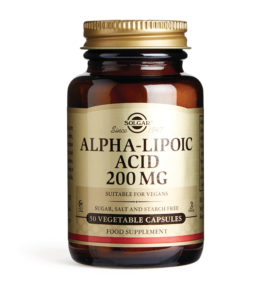 Alpha-Lipoic Acid 200mg (50 Vegetable Capsules) NO COLOUR Image 1