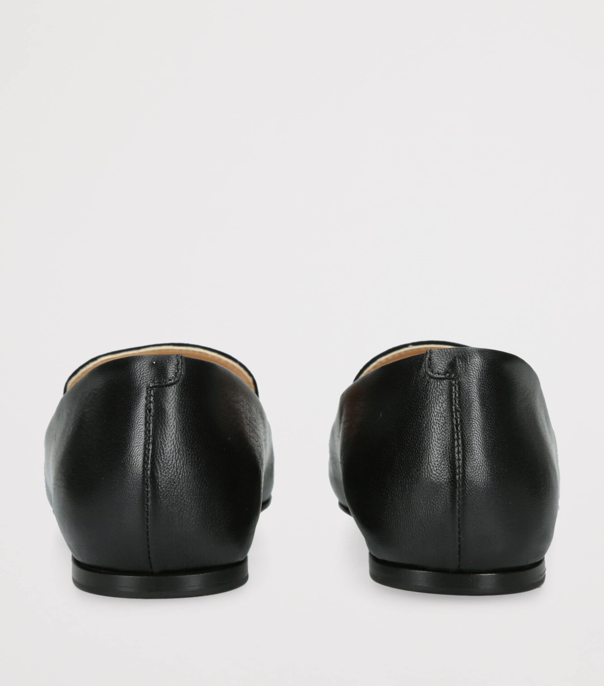 Leather Aveda Flats BLACK Image 2