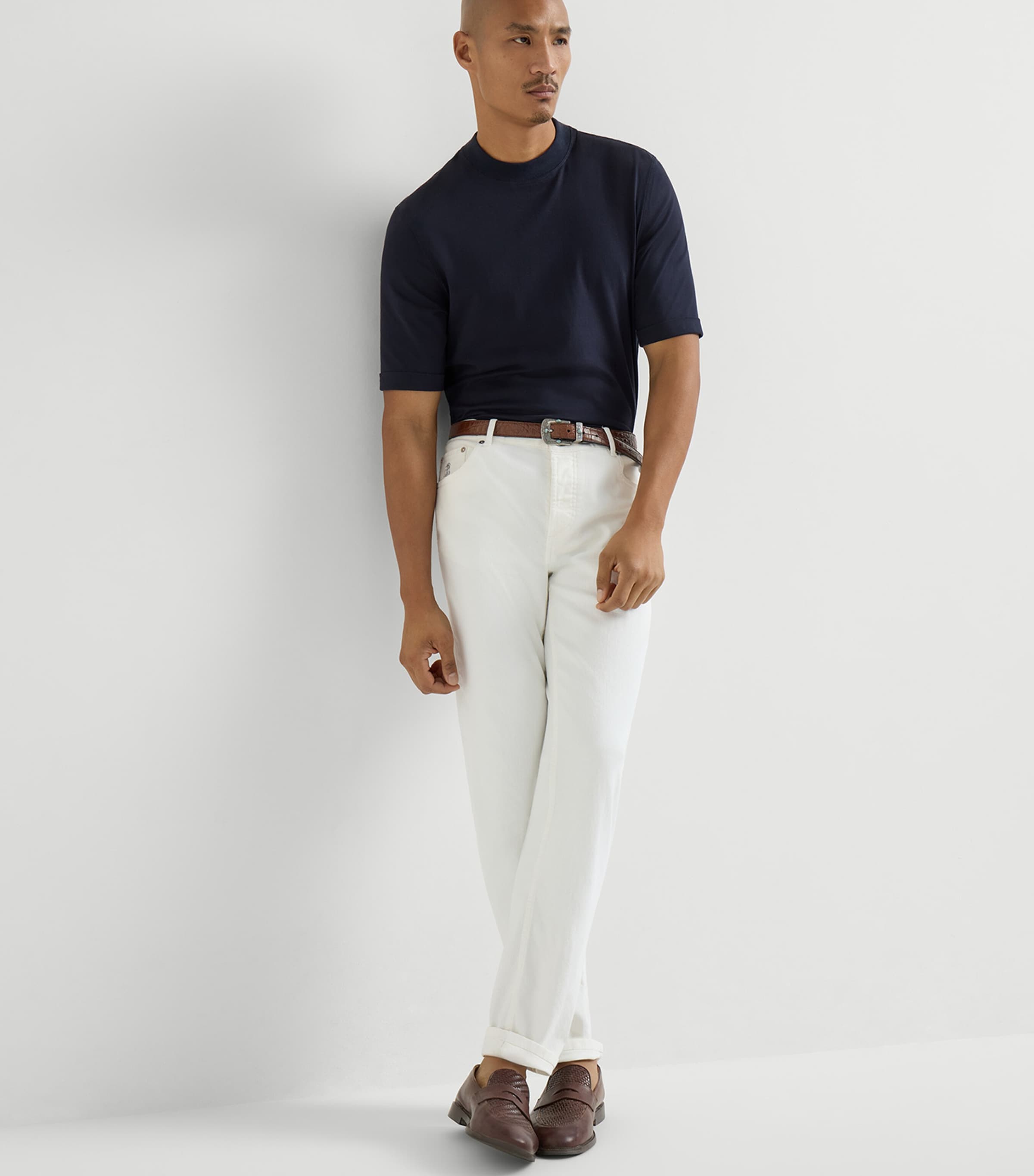 Brunello Cucinelli Mens Comfort Straight Jeans Image 2