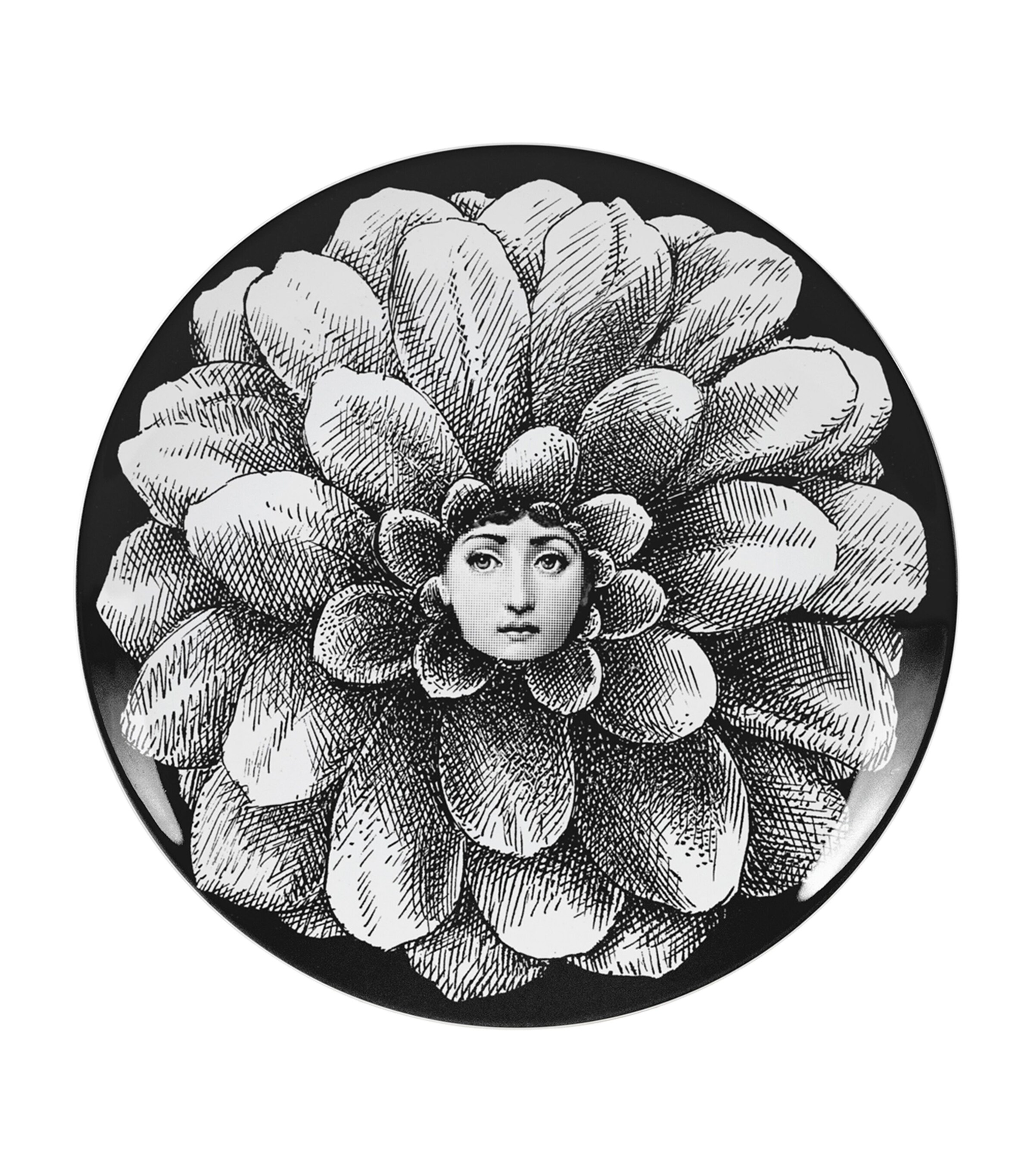 Fornasetti Tema e Variazioni No. 124 Wall Plate (26cm) | Home Accessories | Wall Plates | Designers | Fornasetti