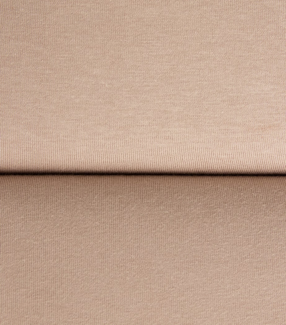 The Little Green Sheep Organic Cotton Moses Basket Fitted Sheets (Set of 2) Truffle Image 2