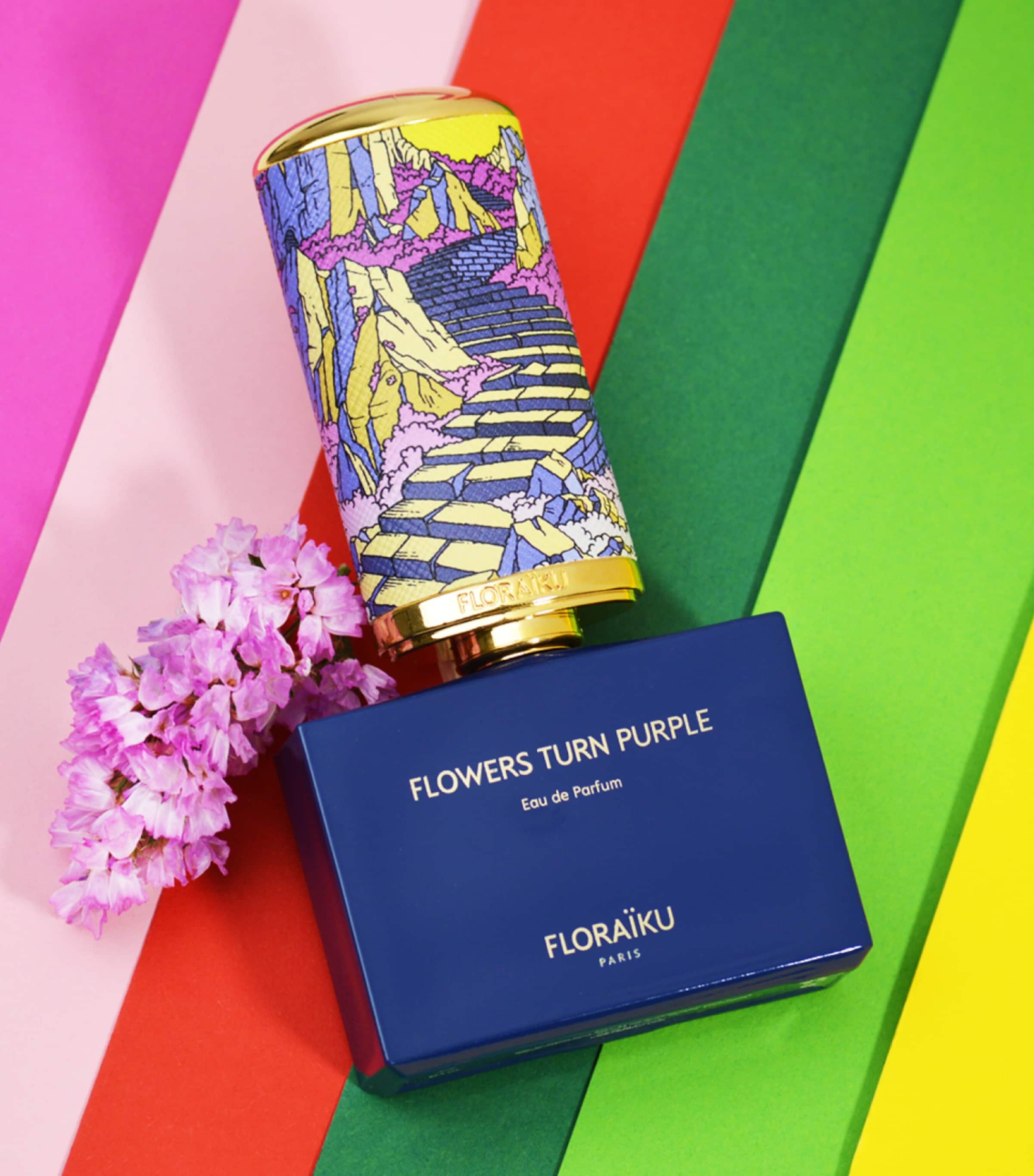 Floraiku Flowers Turn Purple Eau de Parfum Gift Set (50ml) Image 5