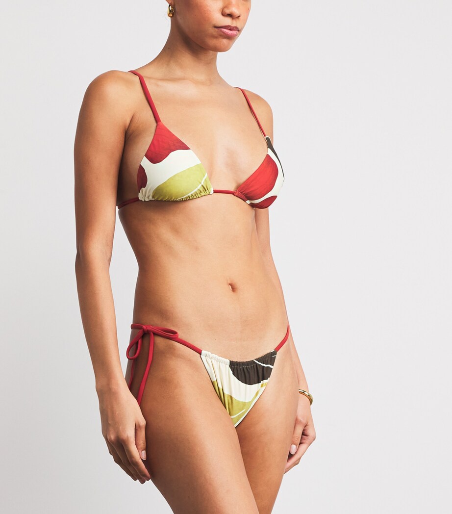 Side-Tie Julietta Bikini Bottoms FIORELLO ROSSO Image 2
