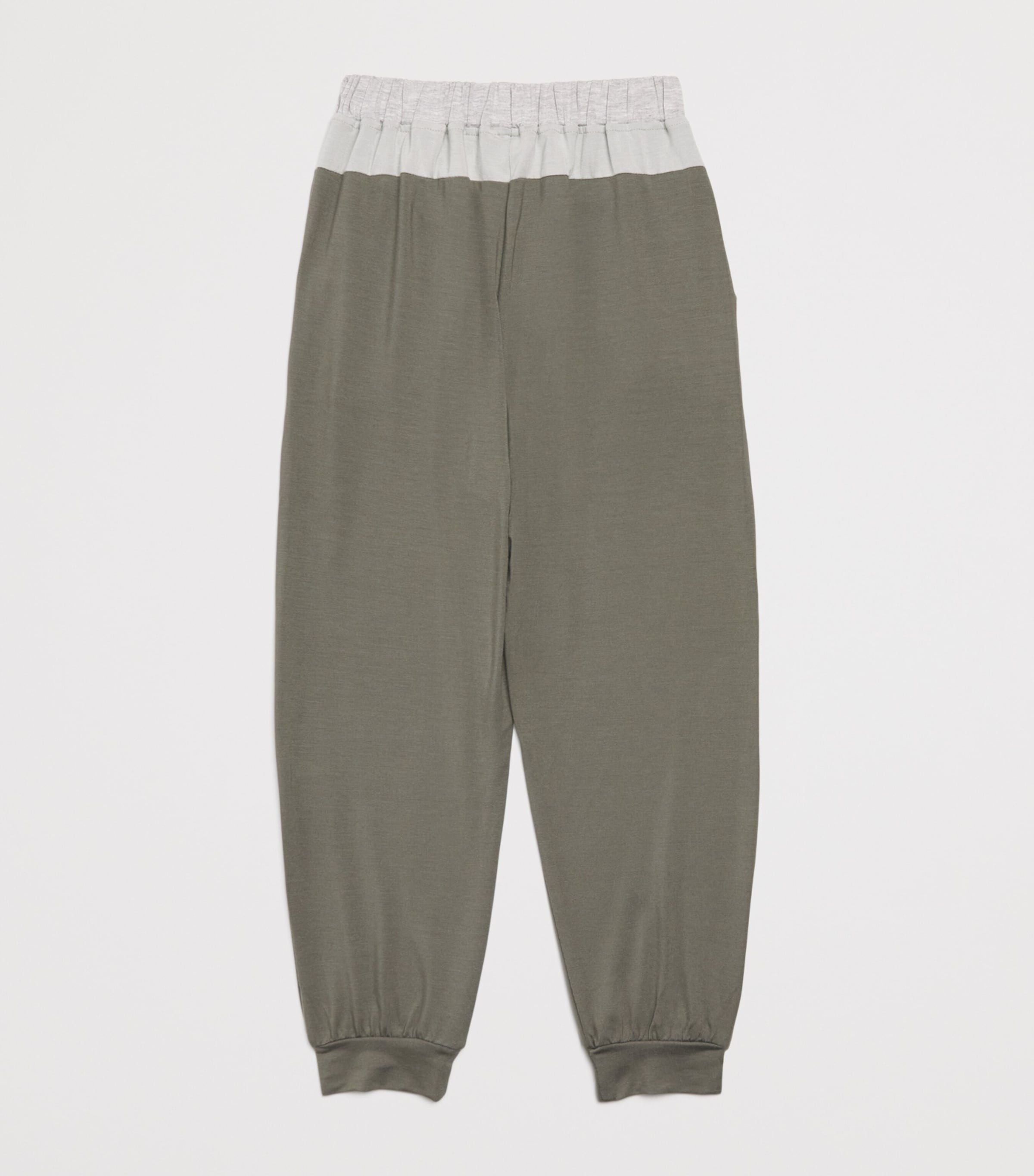 Two-Tone Pyjama Bottoms (4-16 Years) CHARRED GREEN Image 2