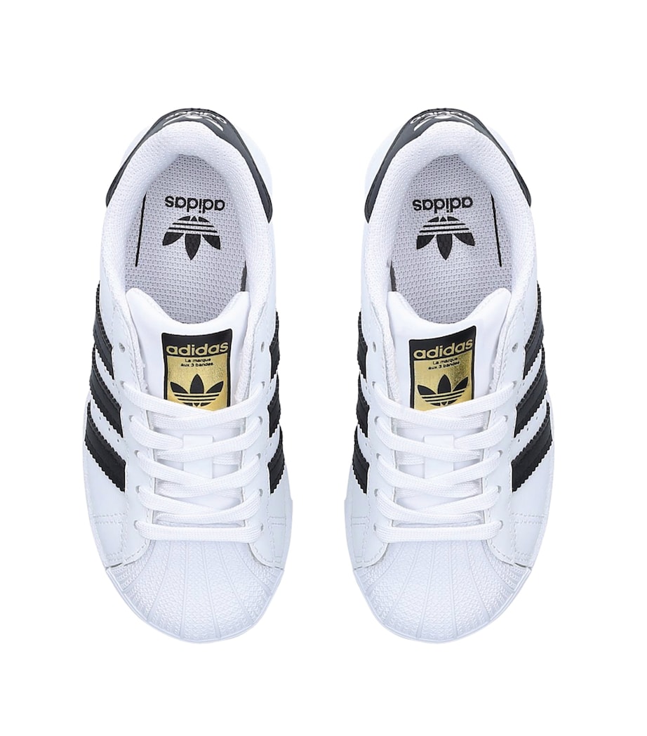 adidas Kids White Leather Superstar C Sneakers | Harrods PK adidas Kids White Leather Superstar C Sneakers | Harrods PK