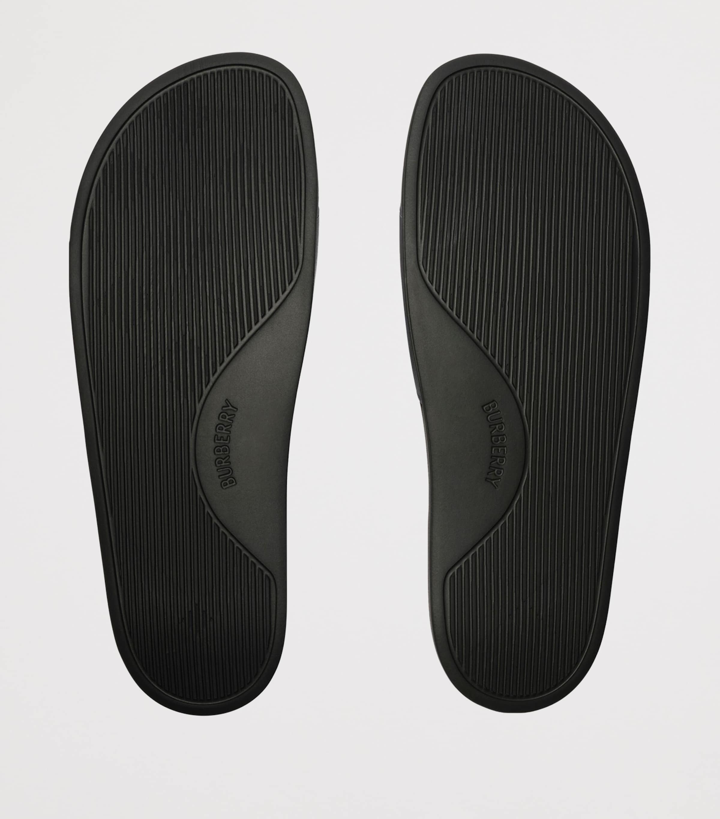 Burberry Check Slides Navy Ip Check Image 5