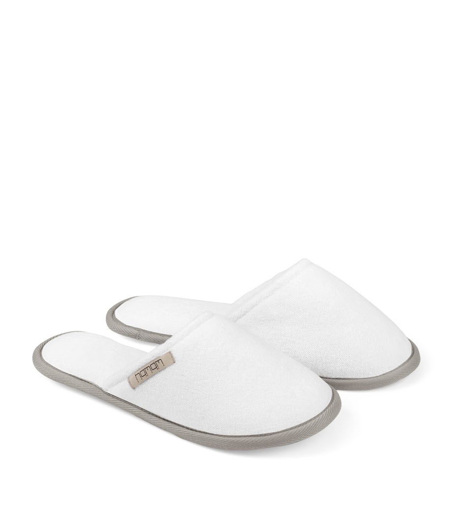 Ash Slippers (Size 38-39) WHITE/VAPOUR Image 1